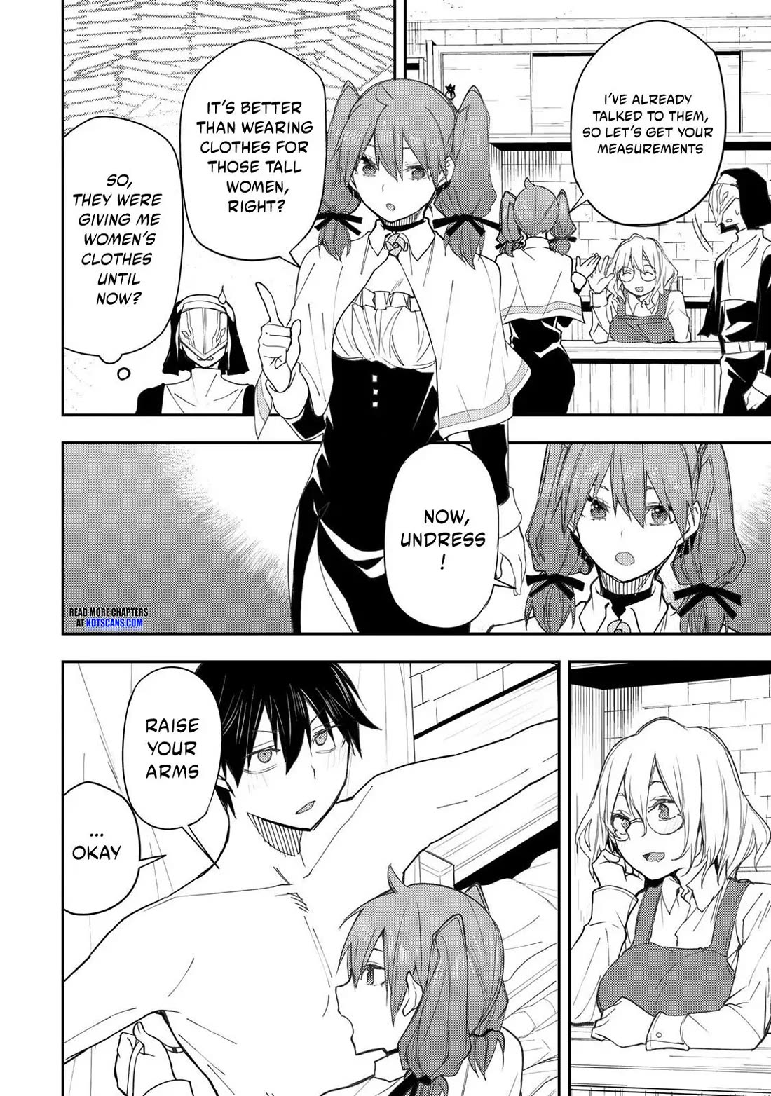 Doing Secret Things with the Holy Maidens Chapter 15 page 7 - Chapter 15