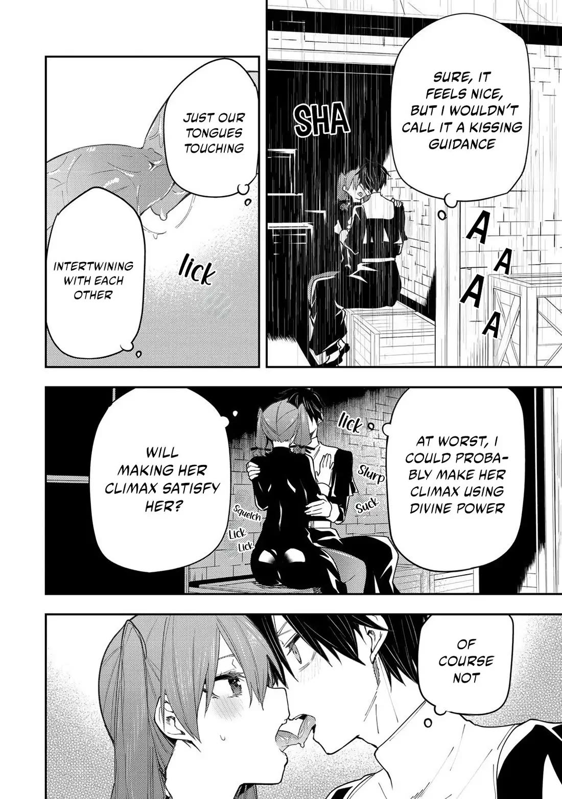 Doing Secret Things with the Holy Maidens Chapter 16 page 5 - Chapter 16