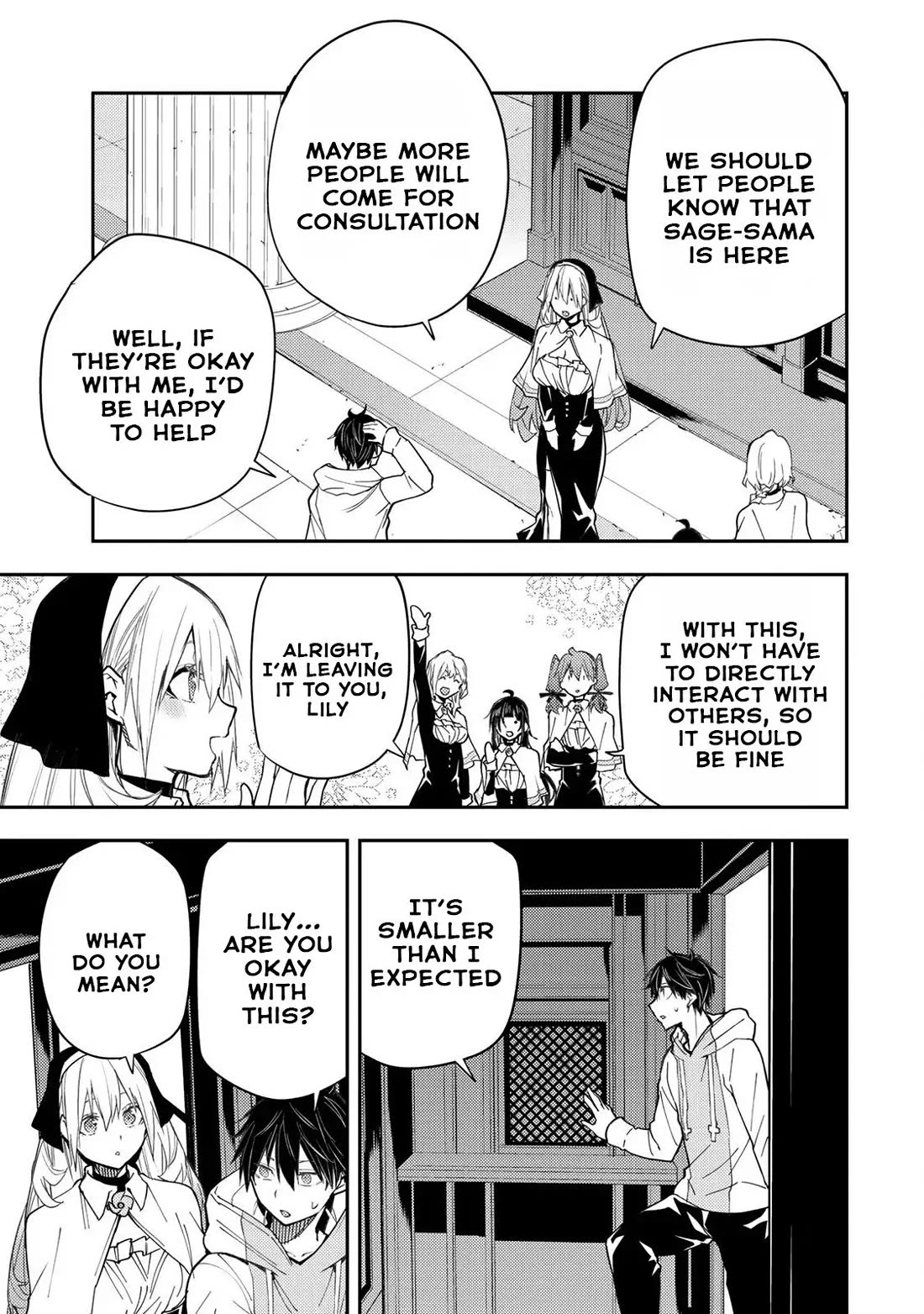 Doing Secret Things with the Holy Maidens Chapter 17 page 12 - Chapter 17