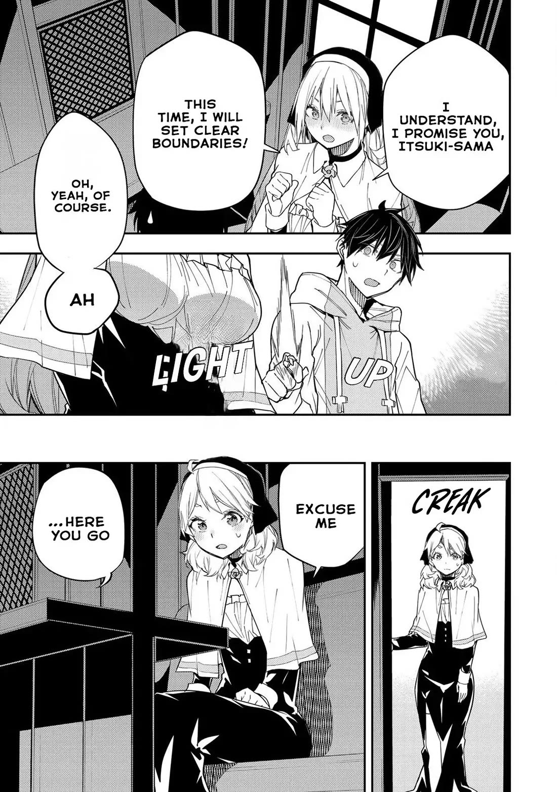 Doing Secret Things with the Holy Maidens Chapter 17 page 14 - Chapter 17