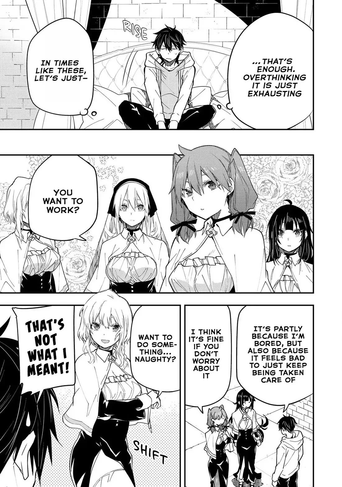 Doing Secret Things with the Holy Maidens Chapter 17 page 4 - Chapter 17