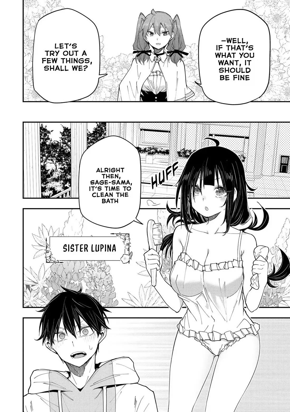 Doing Secret Things with the Holy Maidens Chapter 17 page 5 - Chapter 17