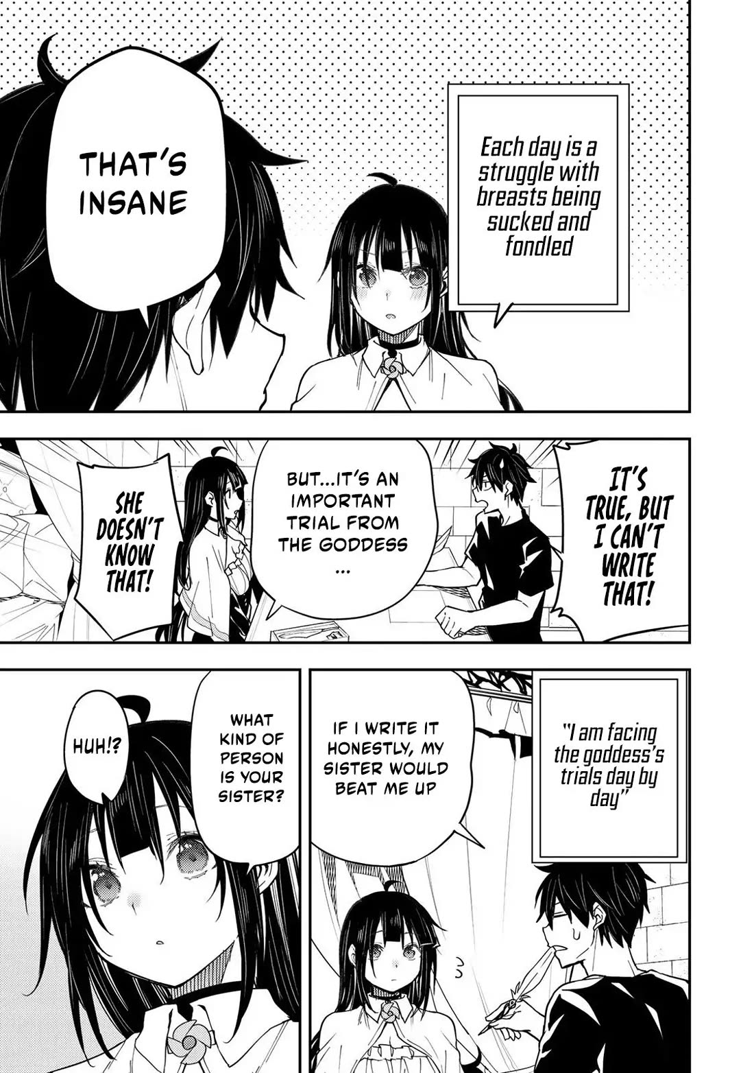 Doing Secret Things with the Holy Maidens Chapter 19 page 8 - Chapter 19