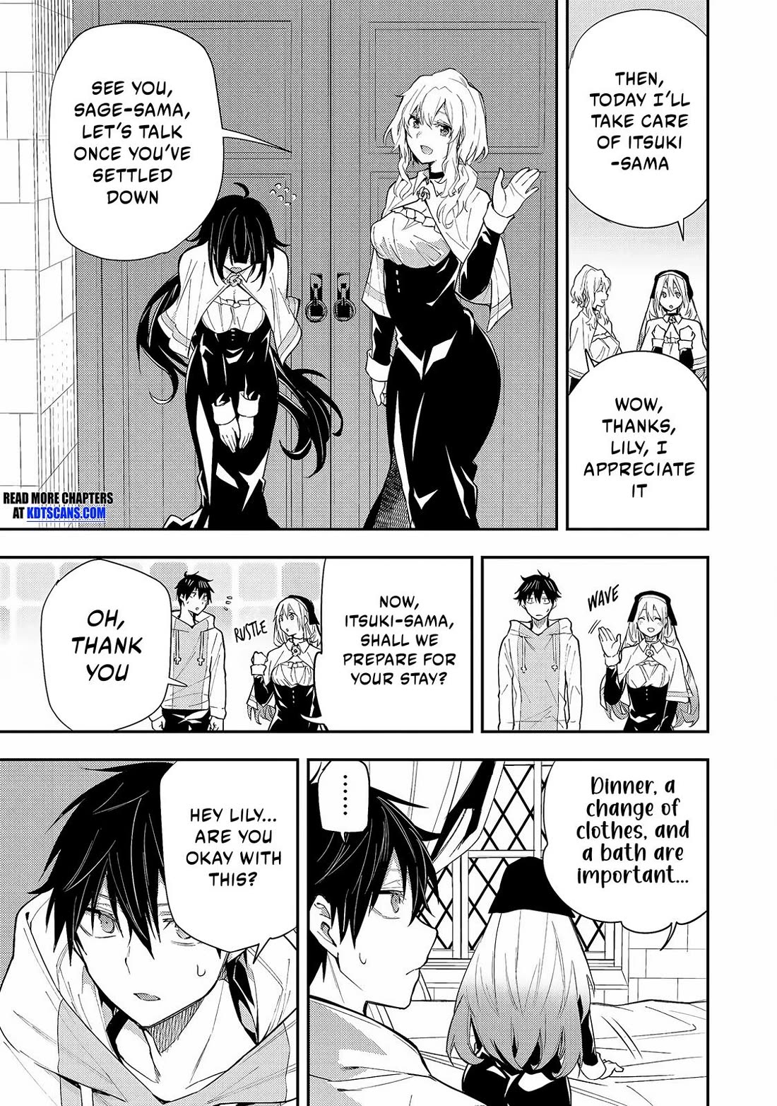 Doing Secret Things with the Holy Maidens Chapter 2 page 18 - Chapter 2