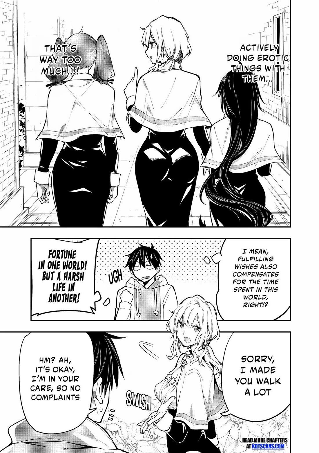 Doing Secret Things with the Holy Maidens Chapter 2 page 8 - Chapter 2