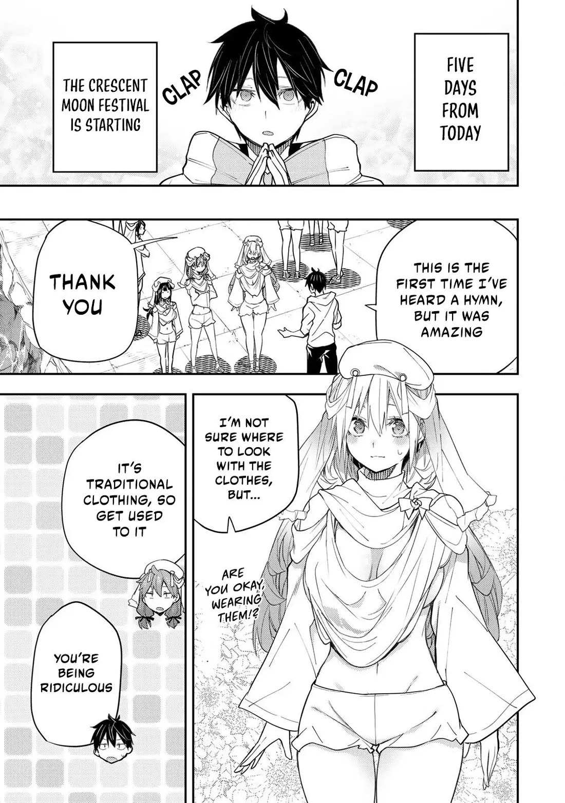 Doing Secret Things with the Holy Maidens Chapter 21 page 4 - Chapter 21