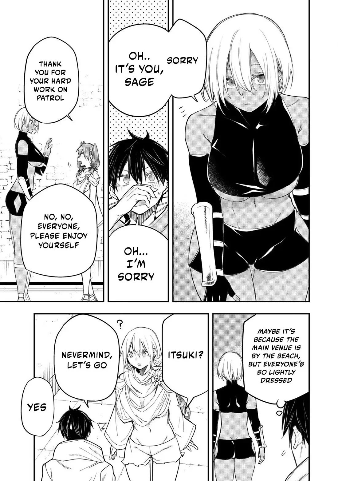 Doing Secret Things with the Holy Maidens Chapter 21 page 6 - Chapter 21