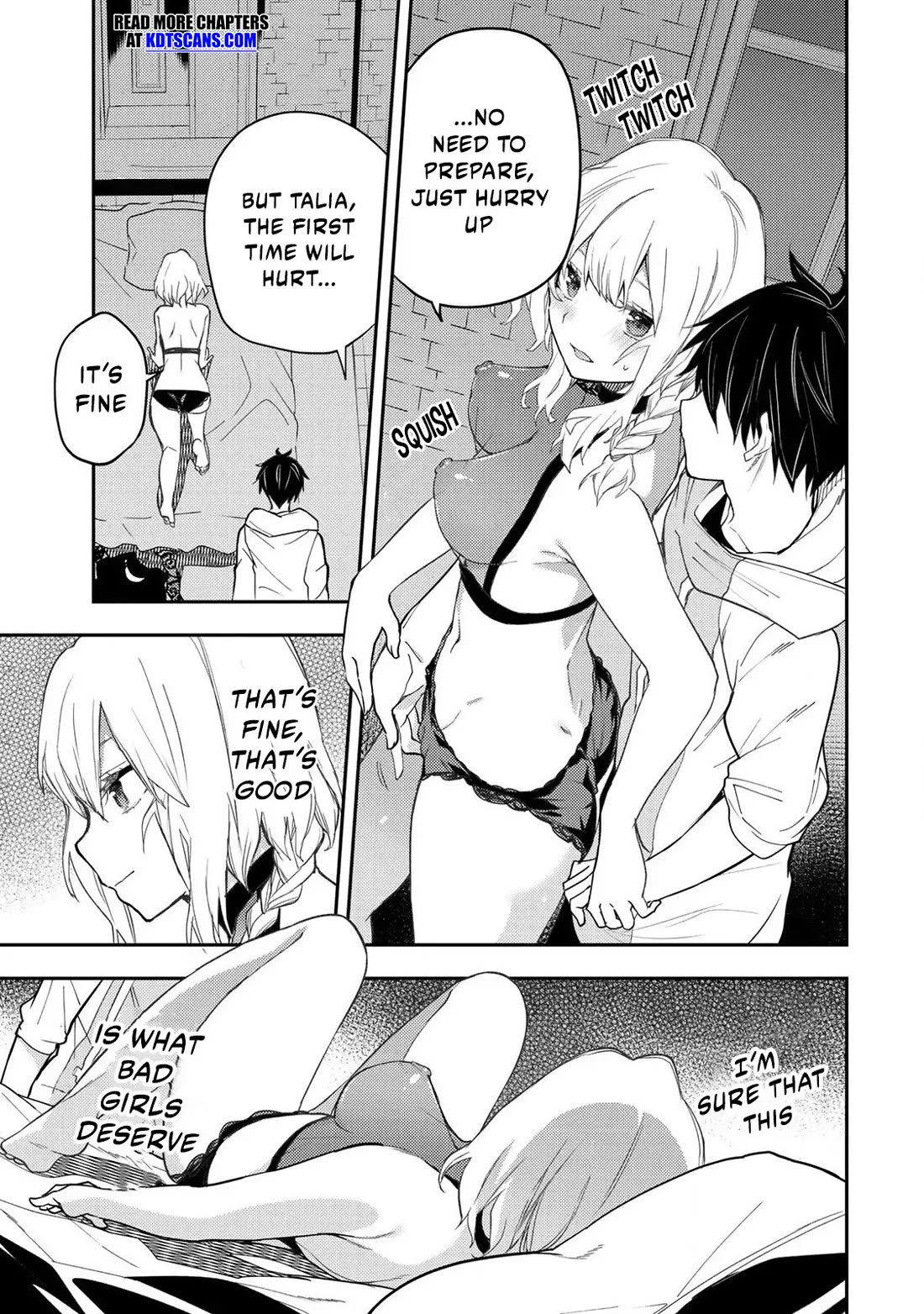 Doing Secret Things with the Holy Maidens Chapter 22 page 12 - Chapter 22