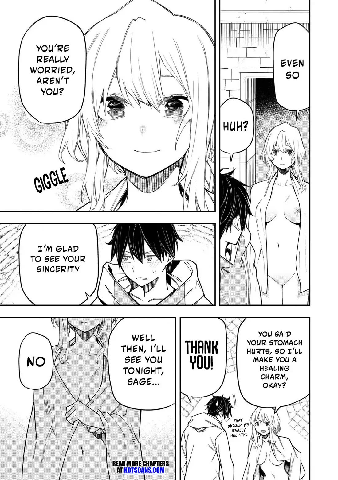 Doing Secret Things with the Holy Maidens Chapter 23 page 10 - Chapter 23