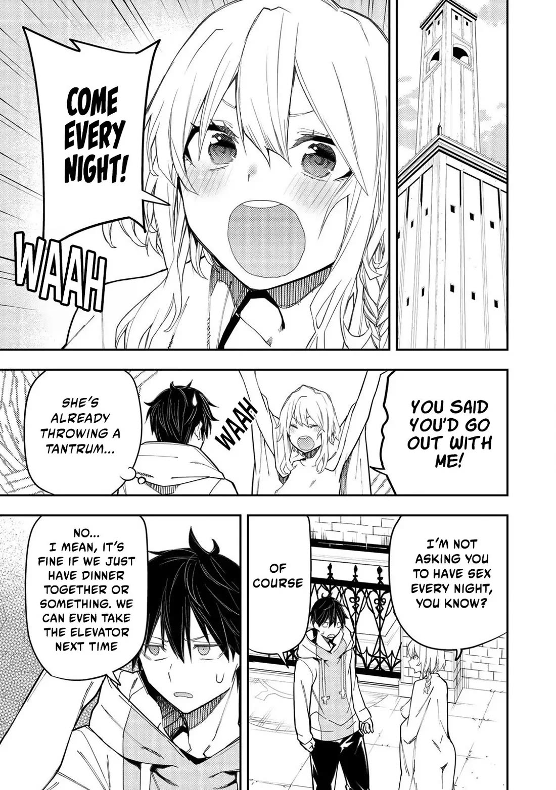 Doing Secret Things with the Holy Maidens Chapter 23 page 8 - Chapter 23