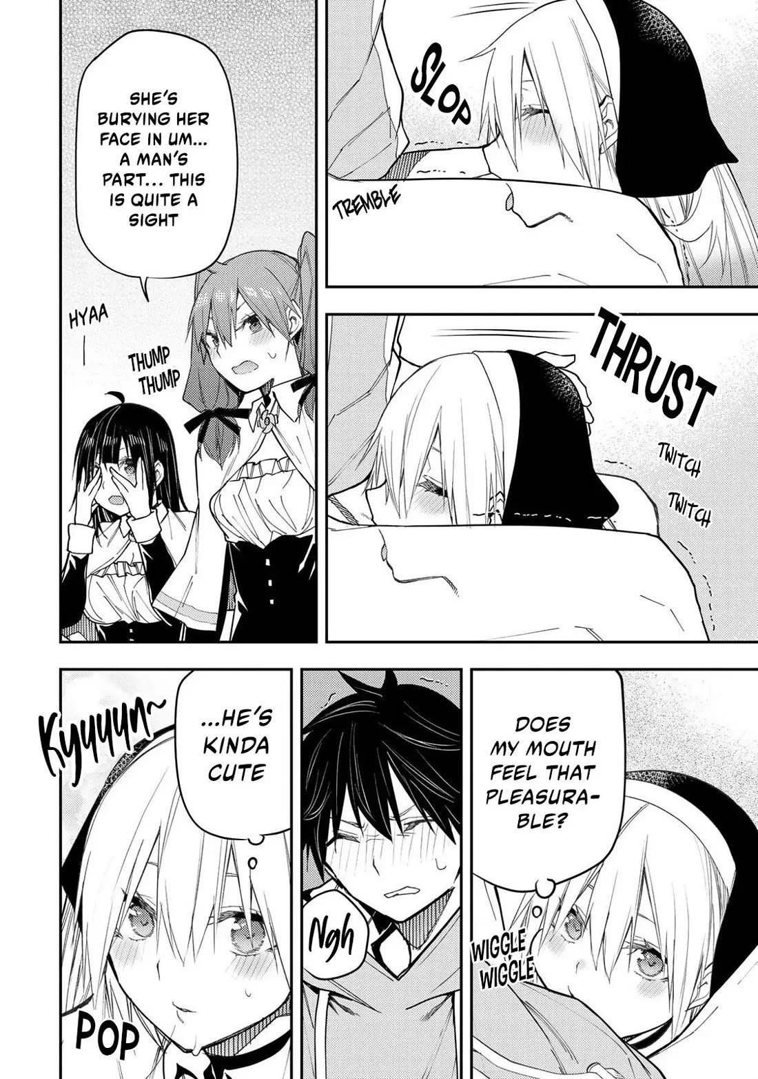 Doing Secret Things with the Holy Maidens Chapter 24 page 12 - Chapter 24