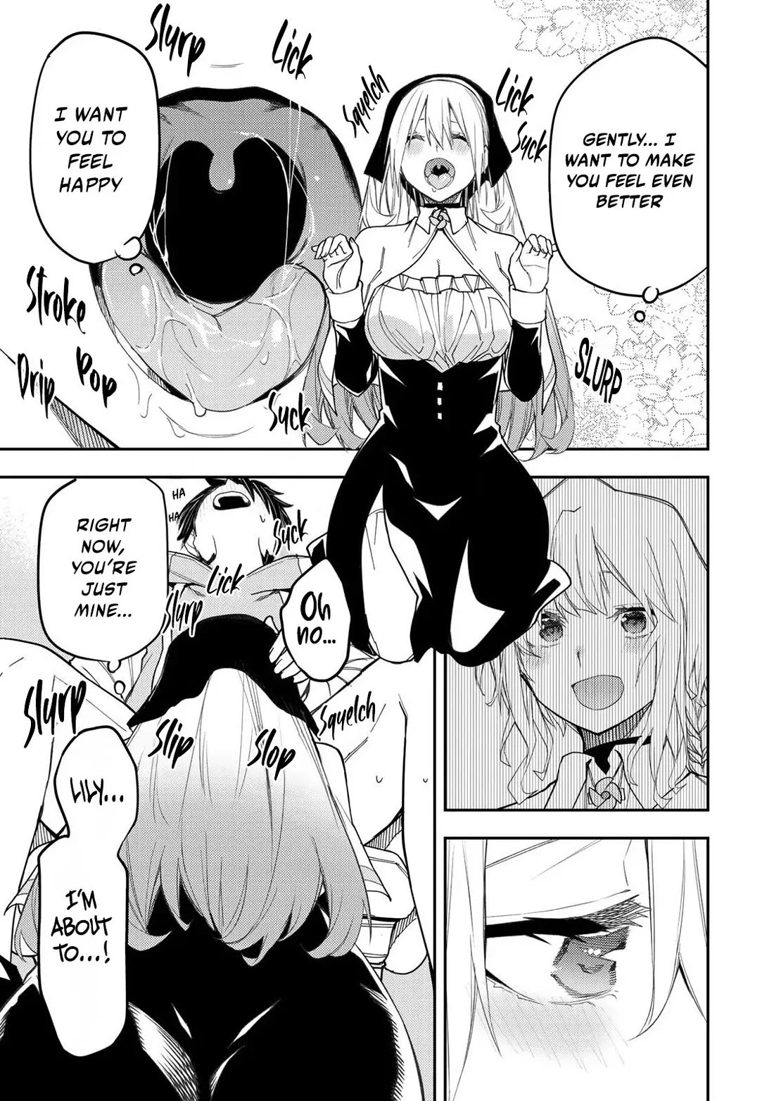 Doing Secret Things with the Holy Maidens Chapter 24 page 13 - Chapter 24