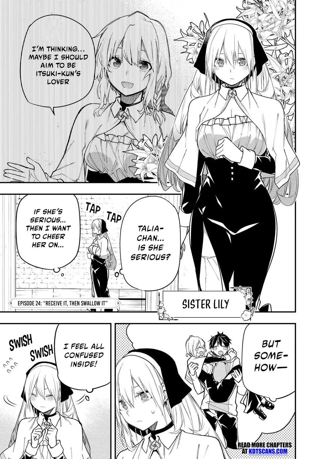 Doing Secret Things with the Holy Maidens Chapter 24 page 2 - Chapter 24