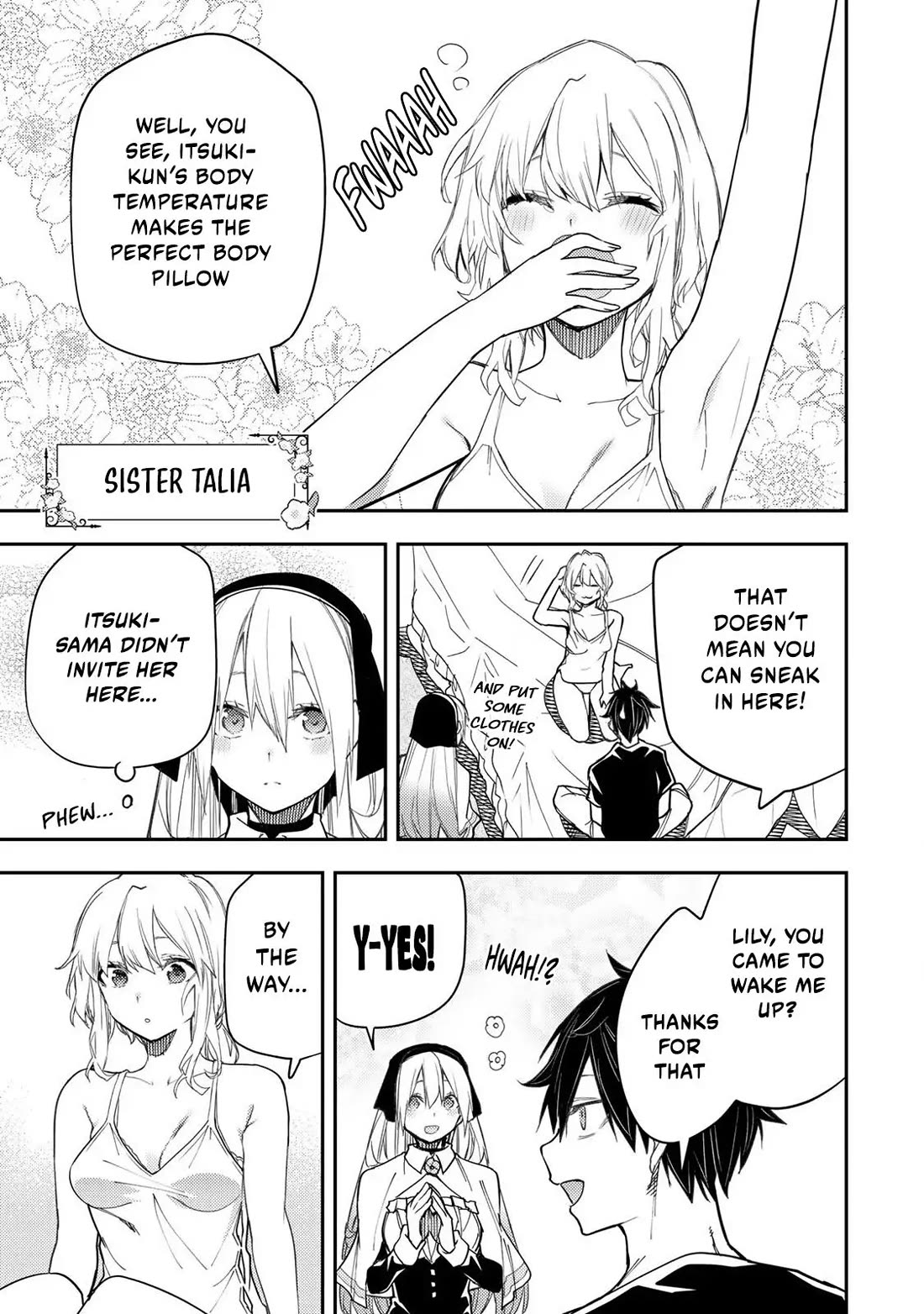 Doing Secret Things with the Holy Maidens Chapter 24 page 4 - Chapter 24