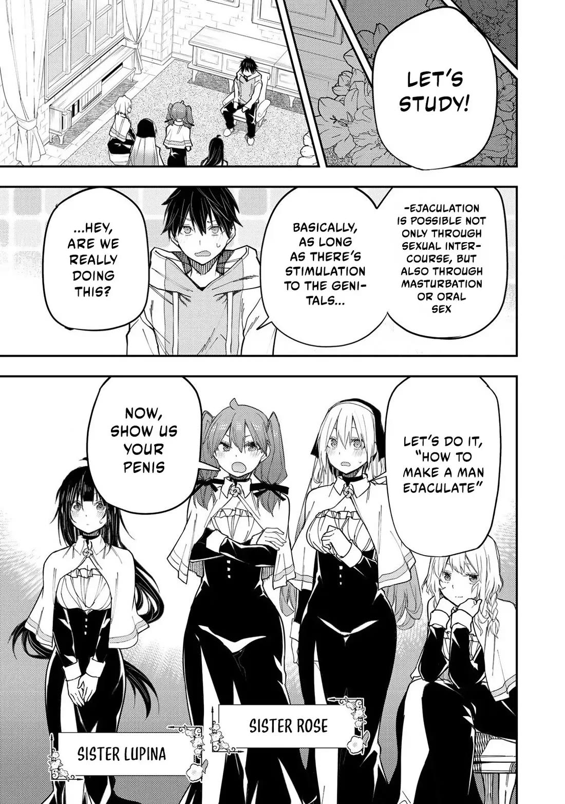 Doing Secret Things with the Holy Maidens Chapter 24 page 6 - Chapter 24