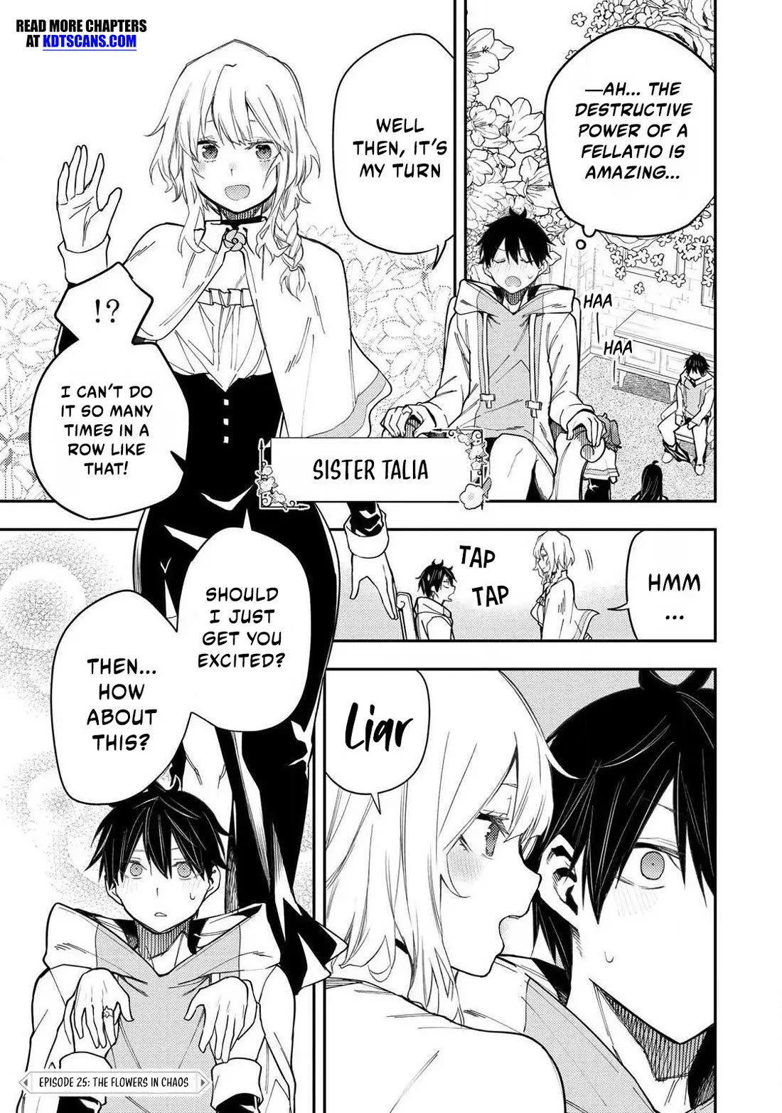 Doing Secret Things with the Holy Maidens Chapter 25 page 2 - Chapter 25