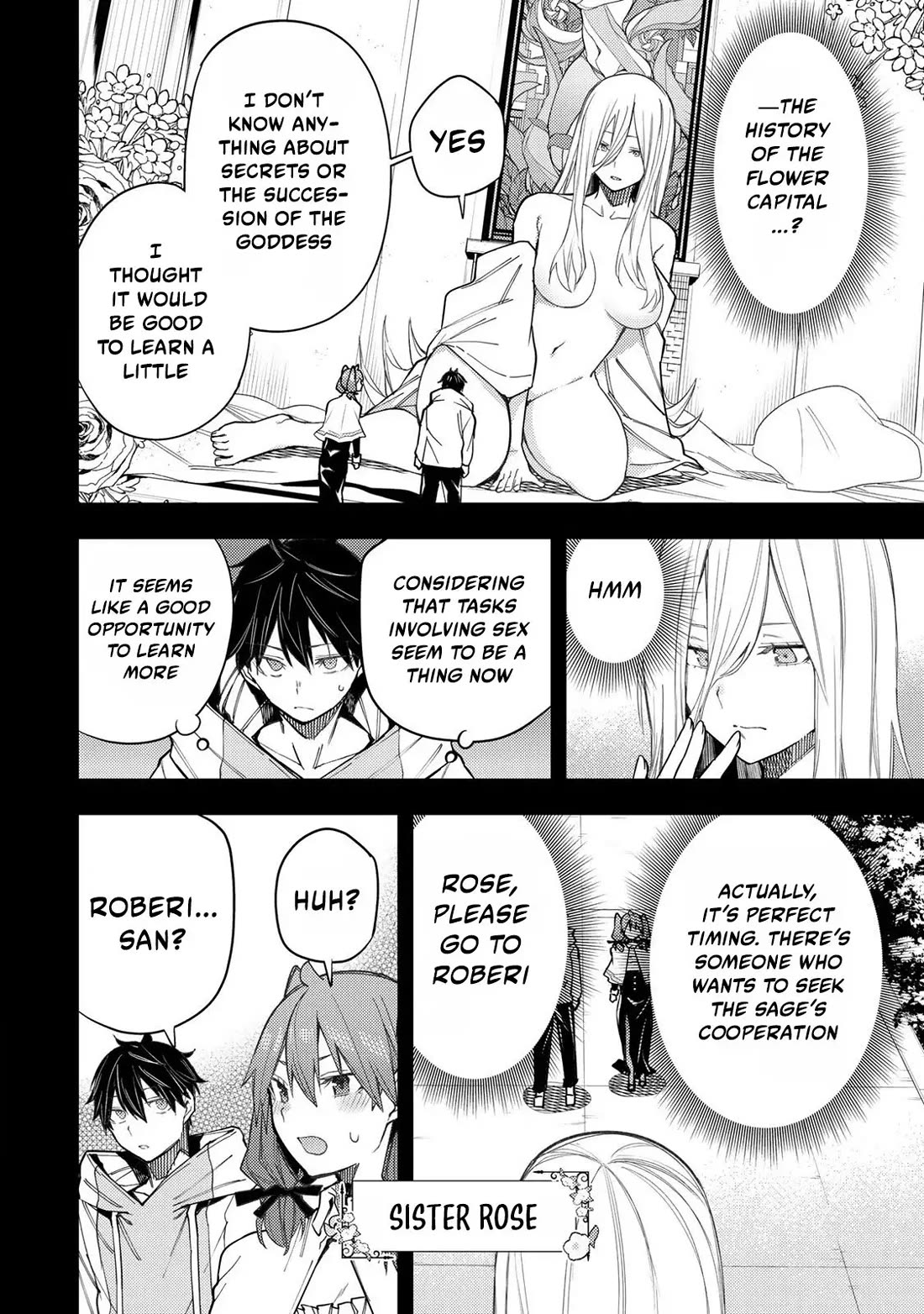 Doing Secret Things with the Holy Maidens Chapter 28 page 3 - Chapter 28