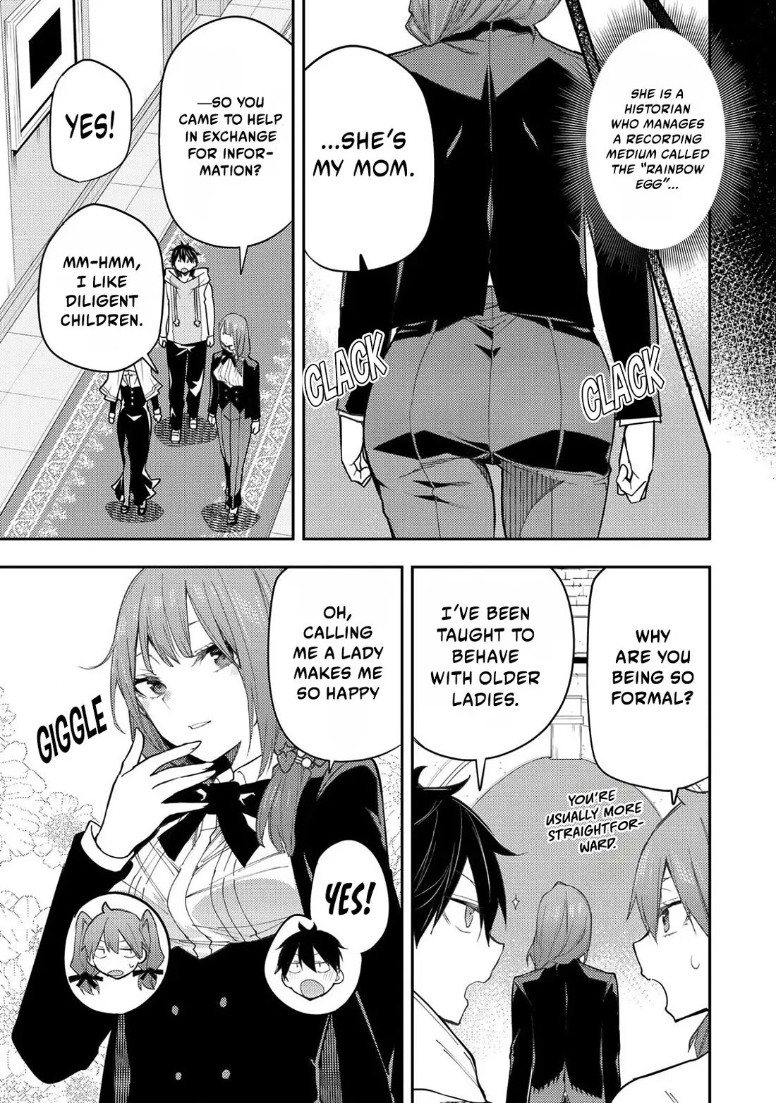 Doing Secret Things with the Holy Maidens Chapter 28 page 4 - Chapter 28
