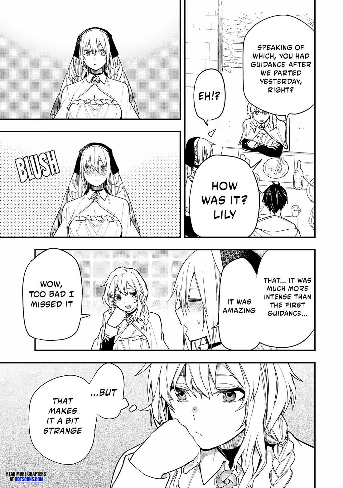 Doing Secret Things with the Holy Maidens Chapter 3 page 10 - Chapter 3