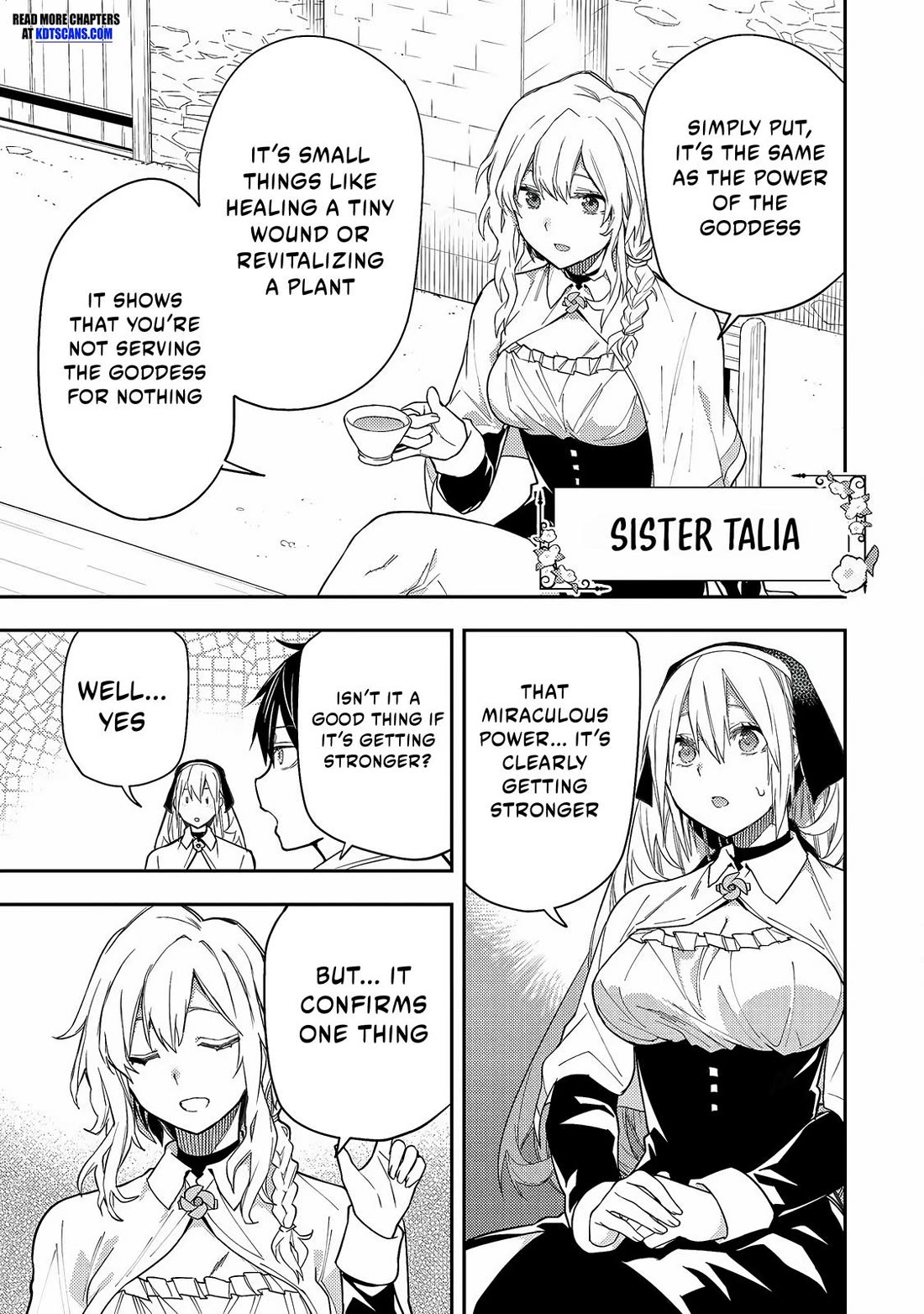 Doing Secret Things with the Holy Maidens Chapter 3 page 6 - Chapter 3