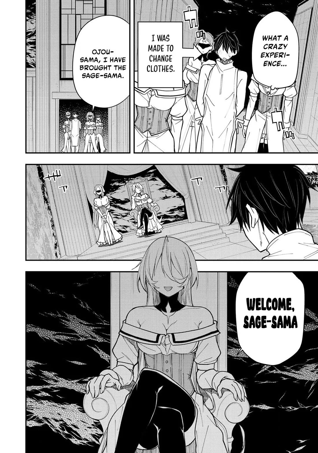 Doing Secret Things with the Holy Maidens Chapter 31 page 9 - Chapter 31
