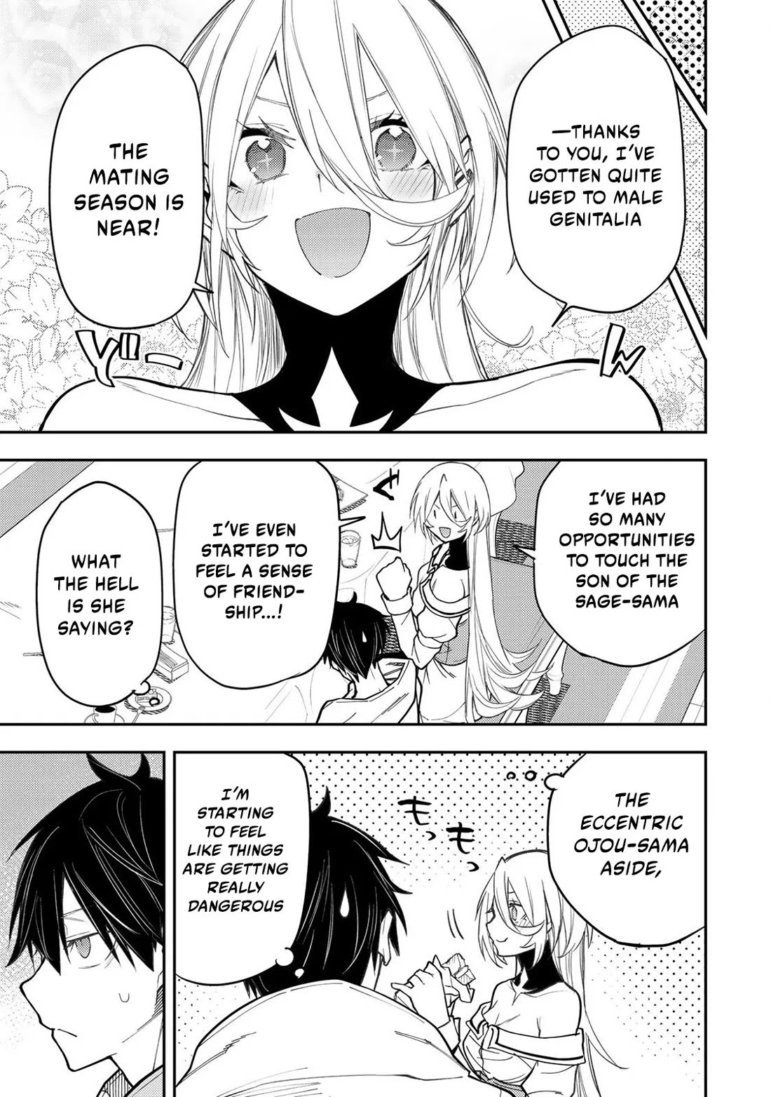 Doing Secret Things with the Holy Maidens Chapter 32 page 6 - Chapter 32