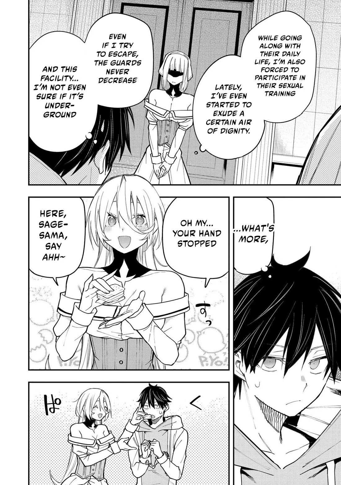 Doing Secret Things with the Holy Maidens Chapter 32 page 7 - Chapter 32