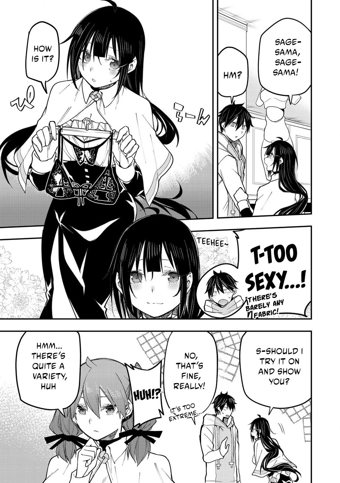 Doing Secret Things with the Holy Maidens Chapter 34 page 12 - Chapter 34