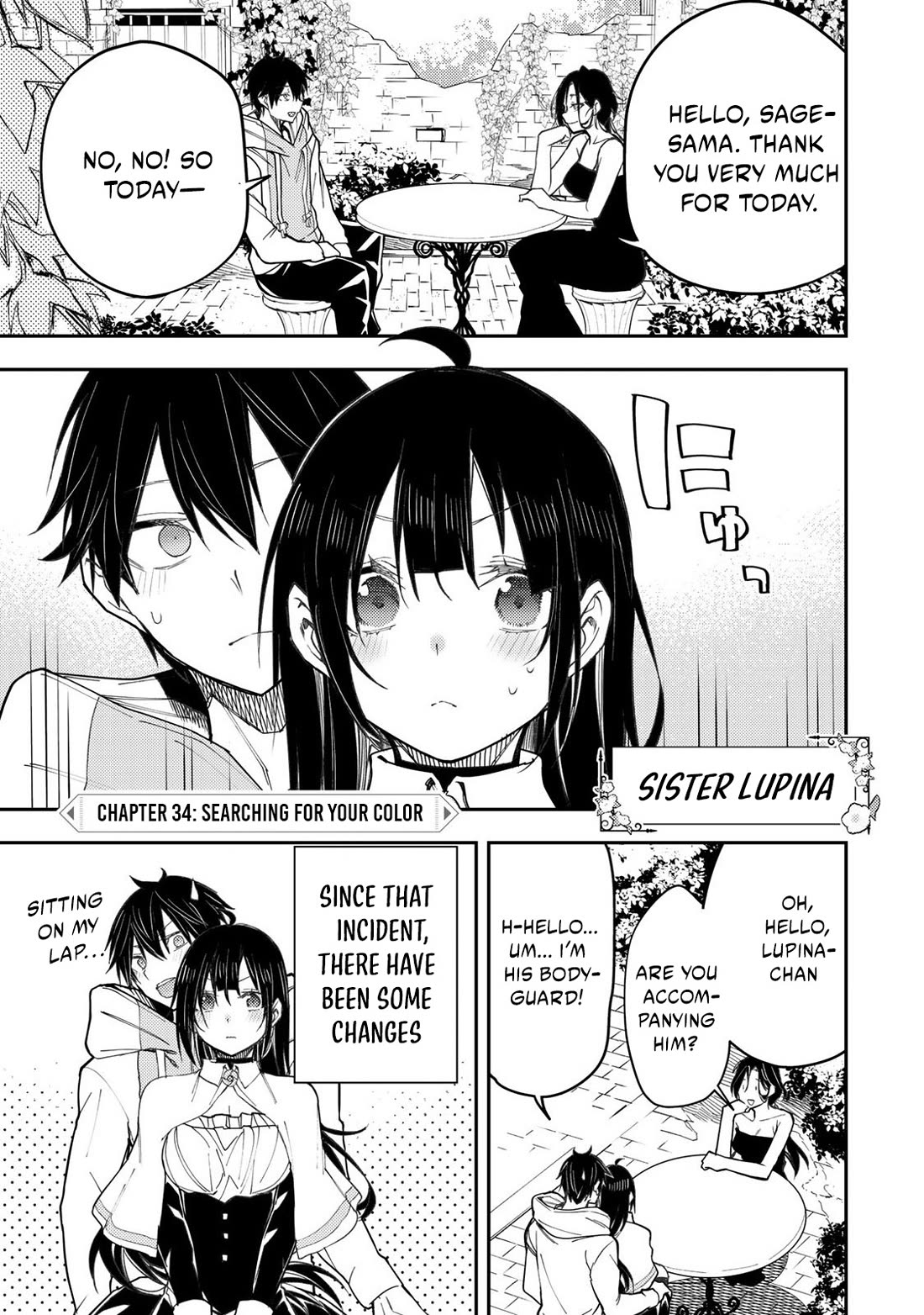 Doing Secret Things with the Holy Maidens Chapter 34 page 2 - Chapter 34
