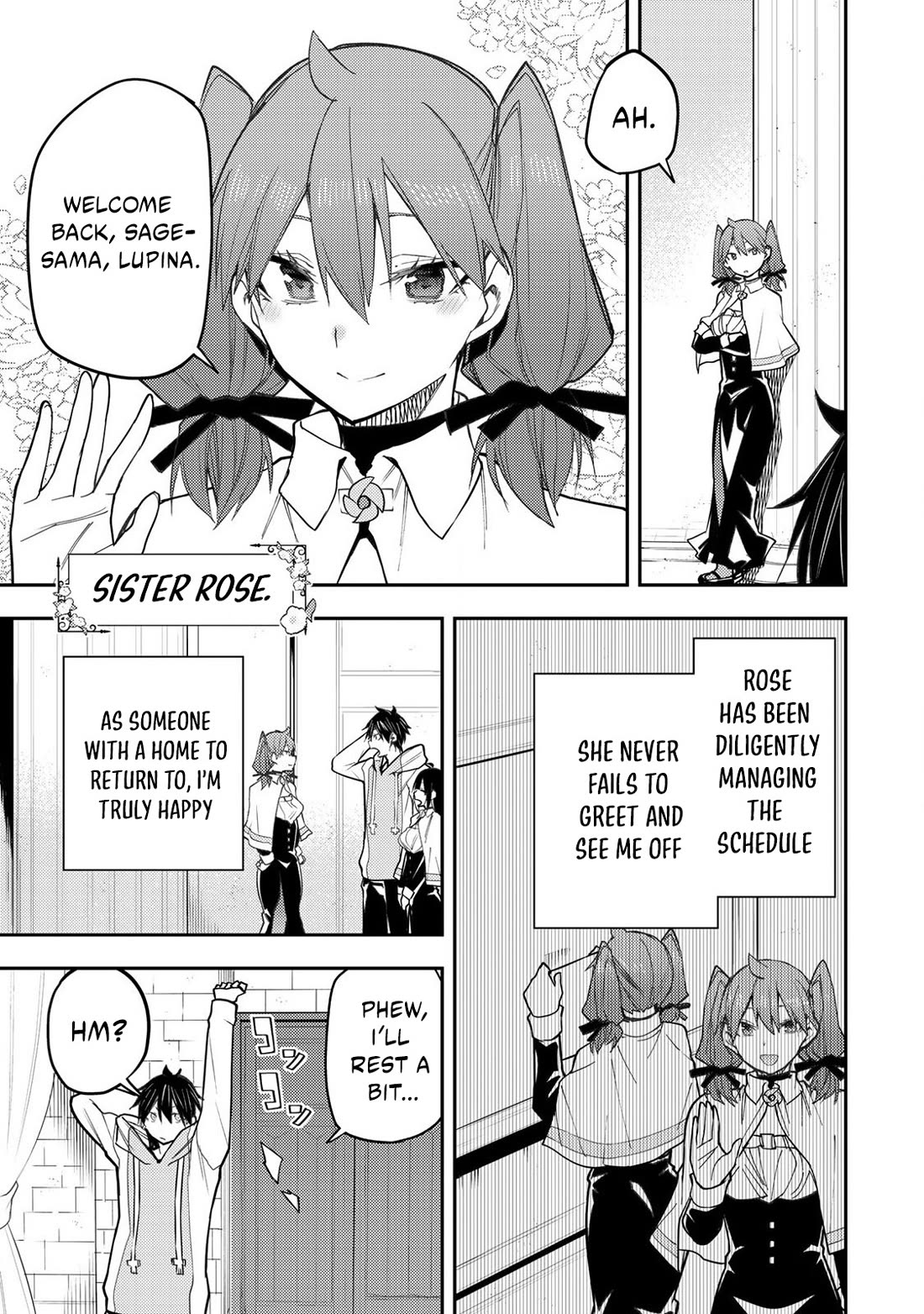 Doing Secret Things with the Holy Maidens Chapter 34 page 4 - Chapter 34