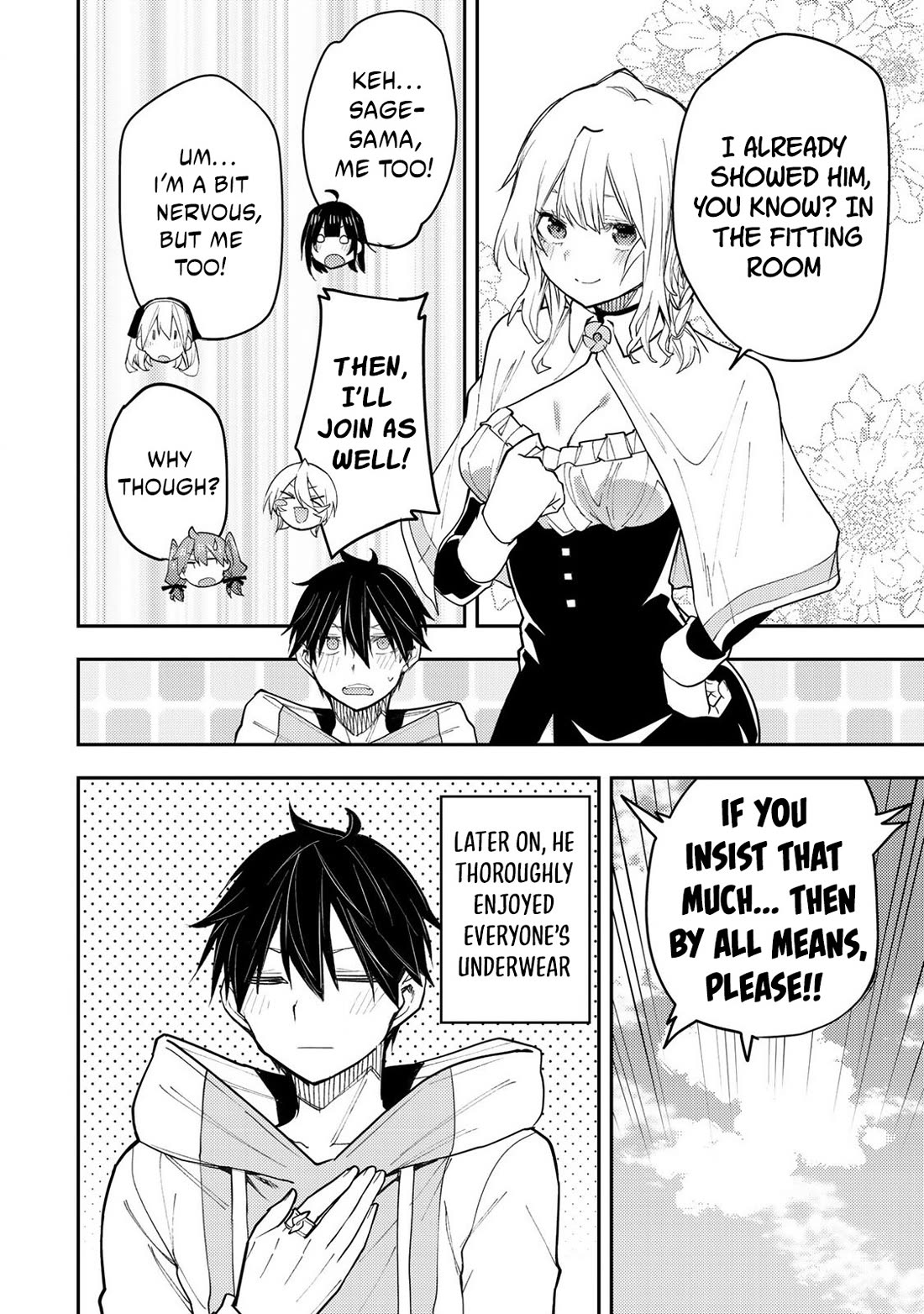 Doing Secret Things with the Holy Maidens Chapter 35 page 18 - Chapter 35