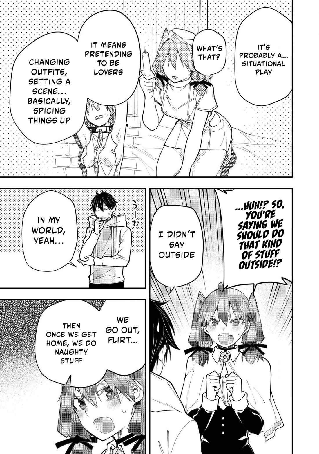 Doing Secret Things with the Holy Maidens Chapter 36 page 4 - Chapter 36