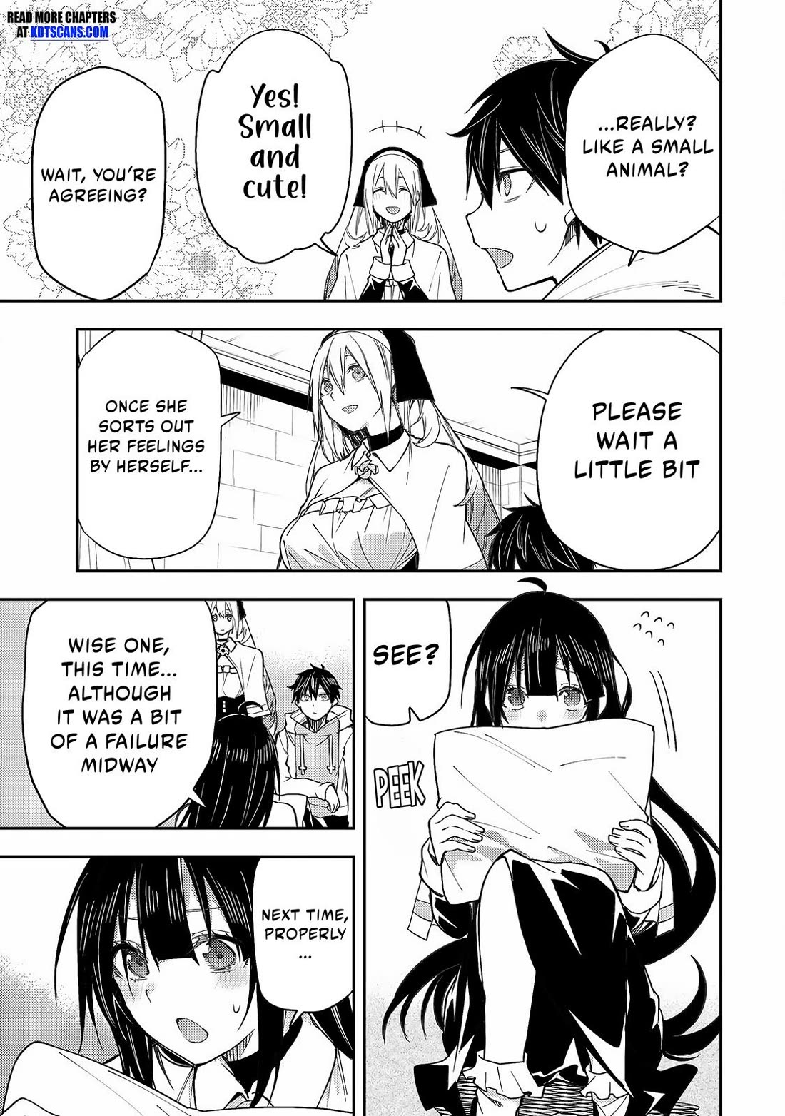 Doing Secret Things with the Holy Maidens Chapter 4 page 18 - Chapter 4