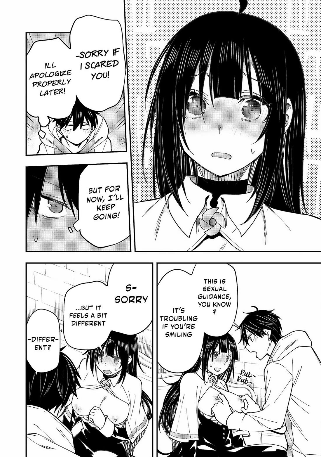 Doing Secret Things with the Holy Maidens Chapter 4 page 9 - Chapter 4