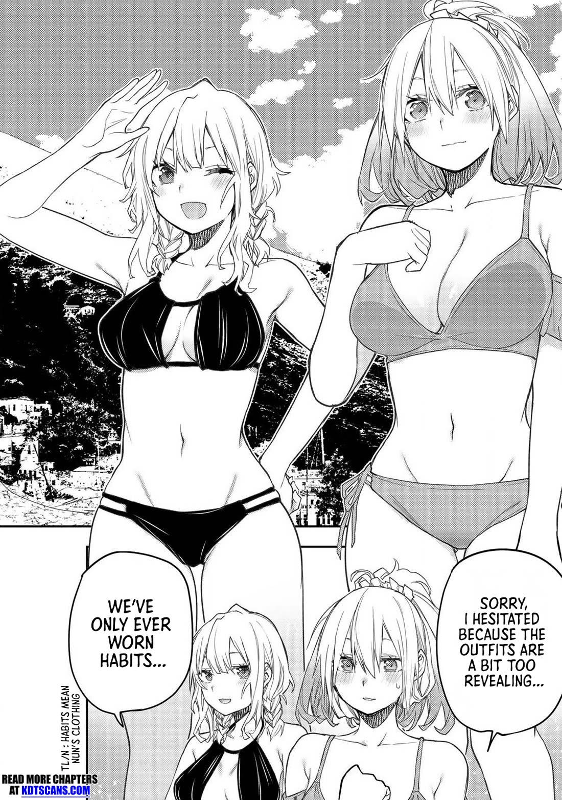 Doing Secret Things with the Holy Maidens Chapter 45 page 7 - Chapter 45