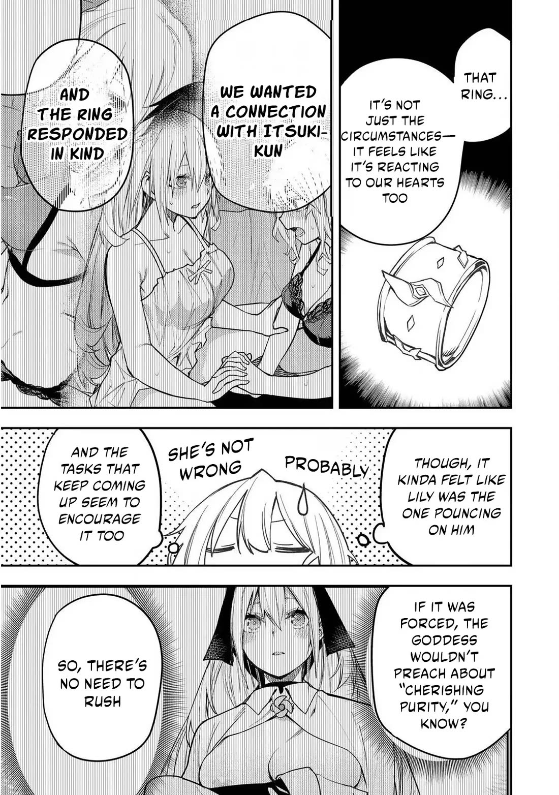 Doing Secret Things with the Holy Maidens Chapter 47 page 18 - Chapter 47