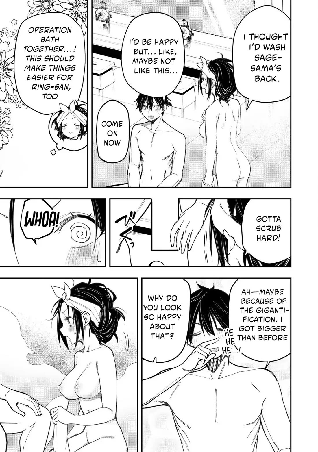 Doing Secret Things with the Holy Maidens Chapter 48 page 10 - Chapter 48