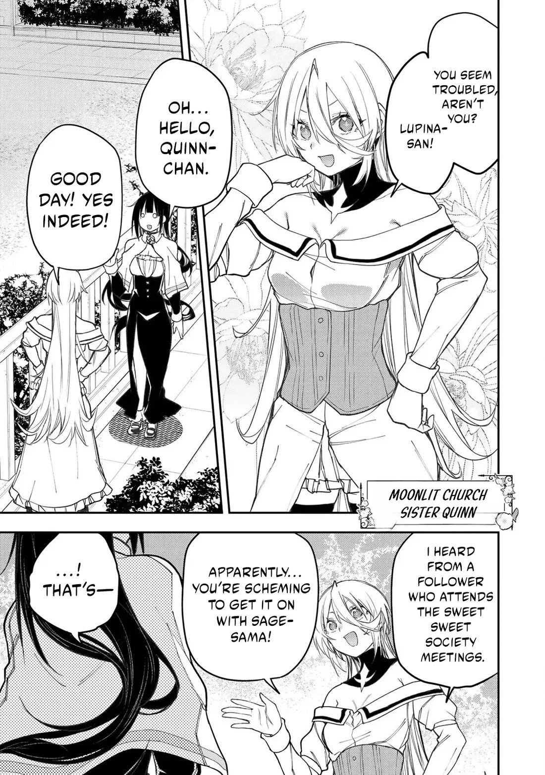 Doing Secret Things with the Holy Maidens Chapter 48 page 16 - Chapter 48