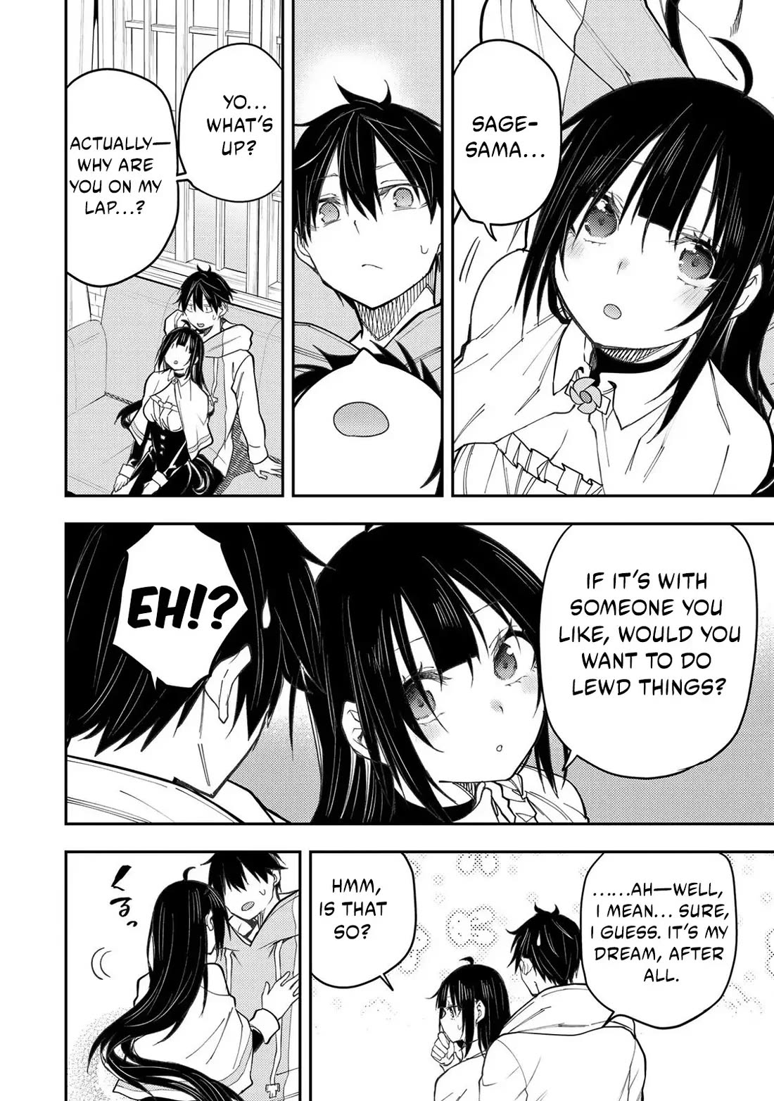 Doing Secret Things with the Holy Maidens Chapter 48 page 7 - Chapter 48