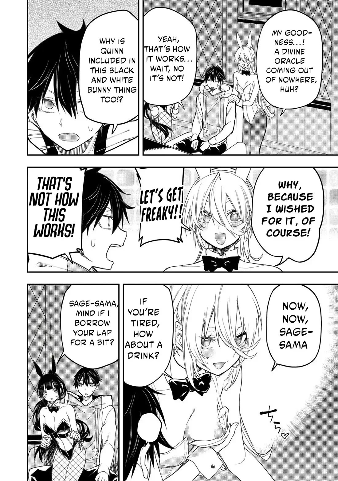 Doing Secret Things with the Holy Maidens Chapter 49 page 7 - Chapter 49