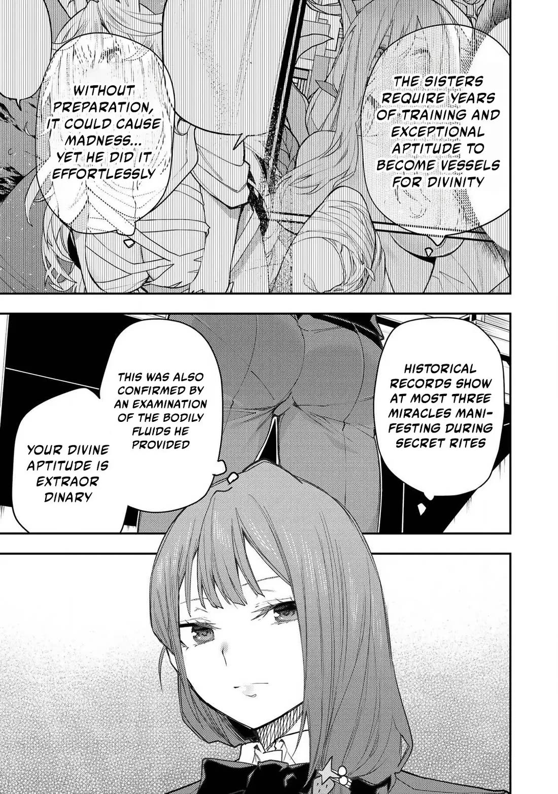 Doing Secret Things with the Holy Maidens Chapter 52 page 6 - Chapter 52