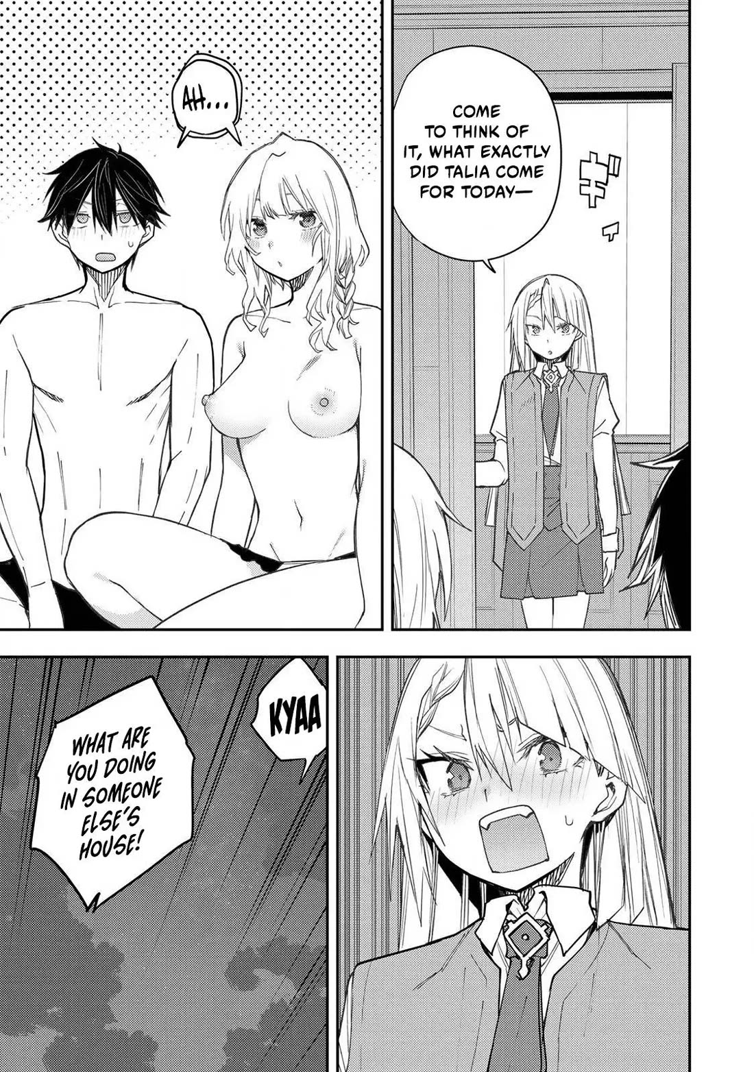Doing Secret Things with the Holy Maidens Chapter 58 page 4 - Chapter 58