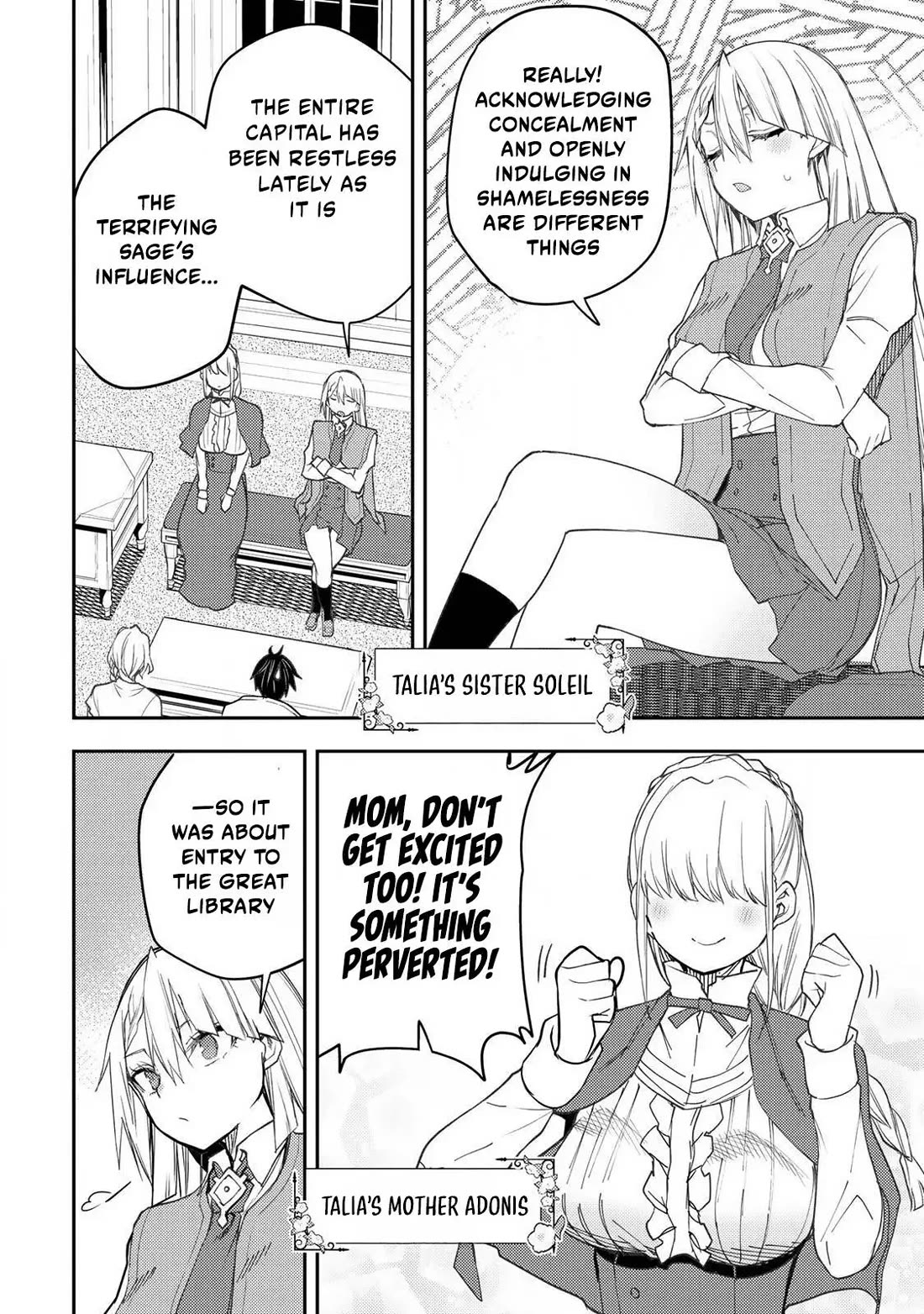 Doing Secret Things with the Holy Maidens Chapter 58 page 5 - Chapter 58