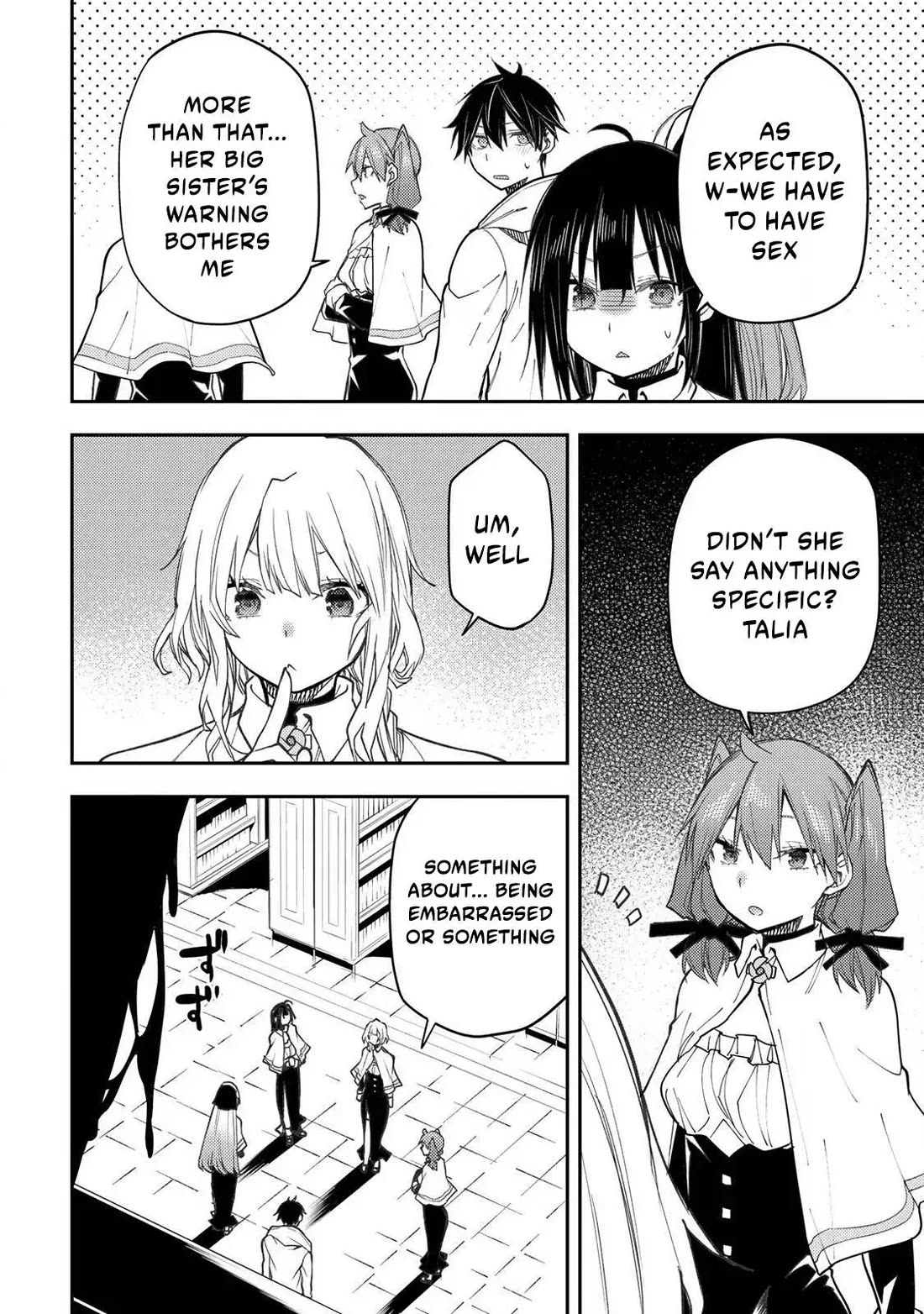 Doing Secret Things with the Holy Maidens Chapter 58 page 9 - Chapter 58