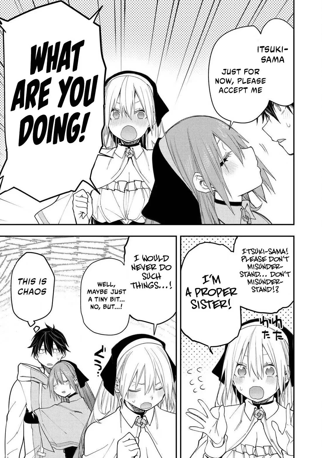 Doing Secret Things with the Holy Maidens Chapter 59 page 4 - Chapter 59