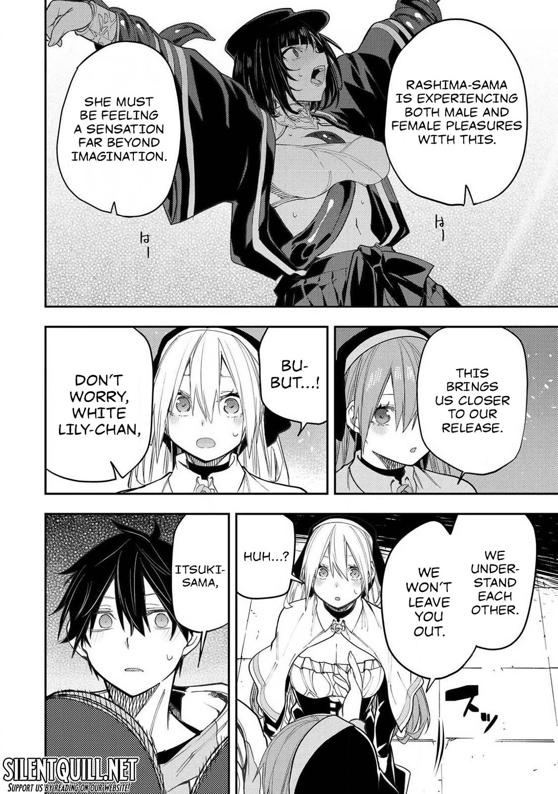 Doing Secret Things with the Holy Maidens Chapter 61 page 9 - Chapter 61