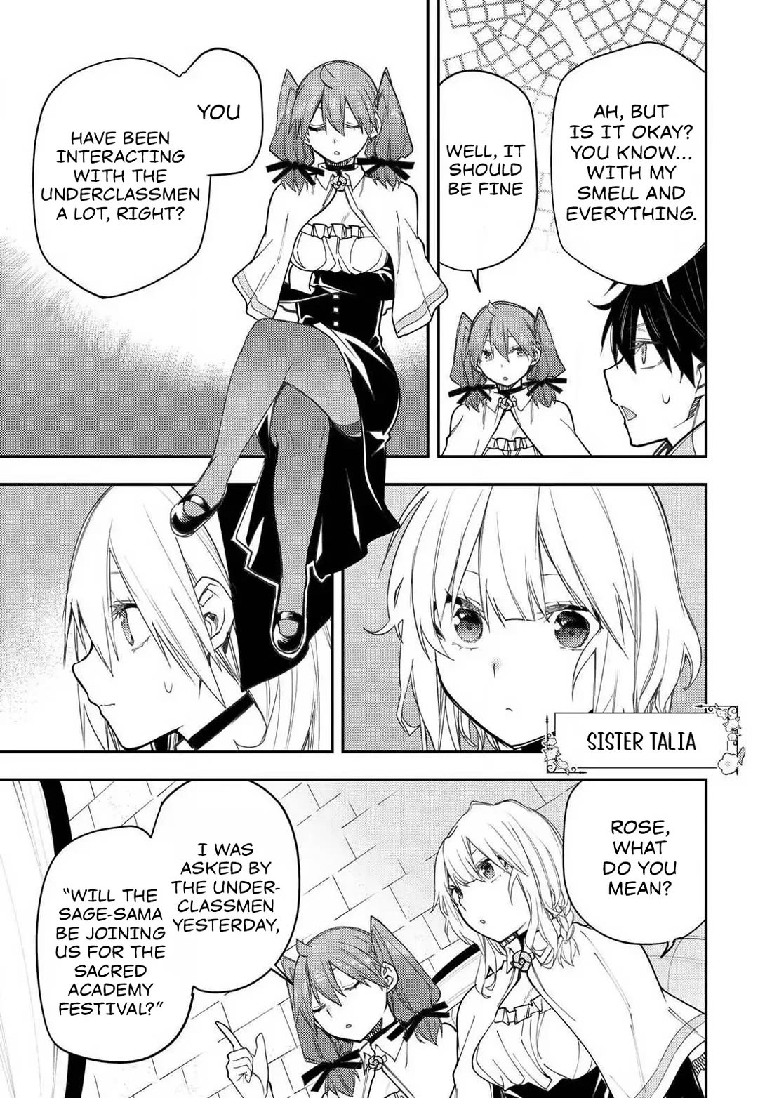 Doing Secret Things with the Holy Maidens Chapter 63 page 8 - Chapter 63