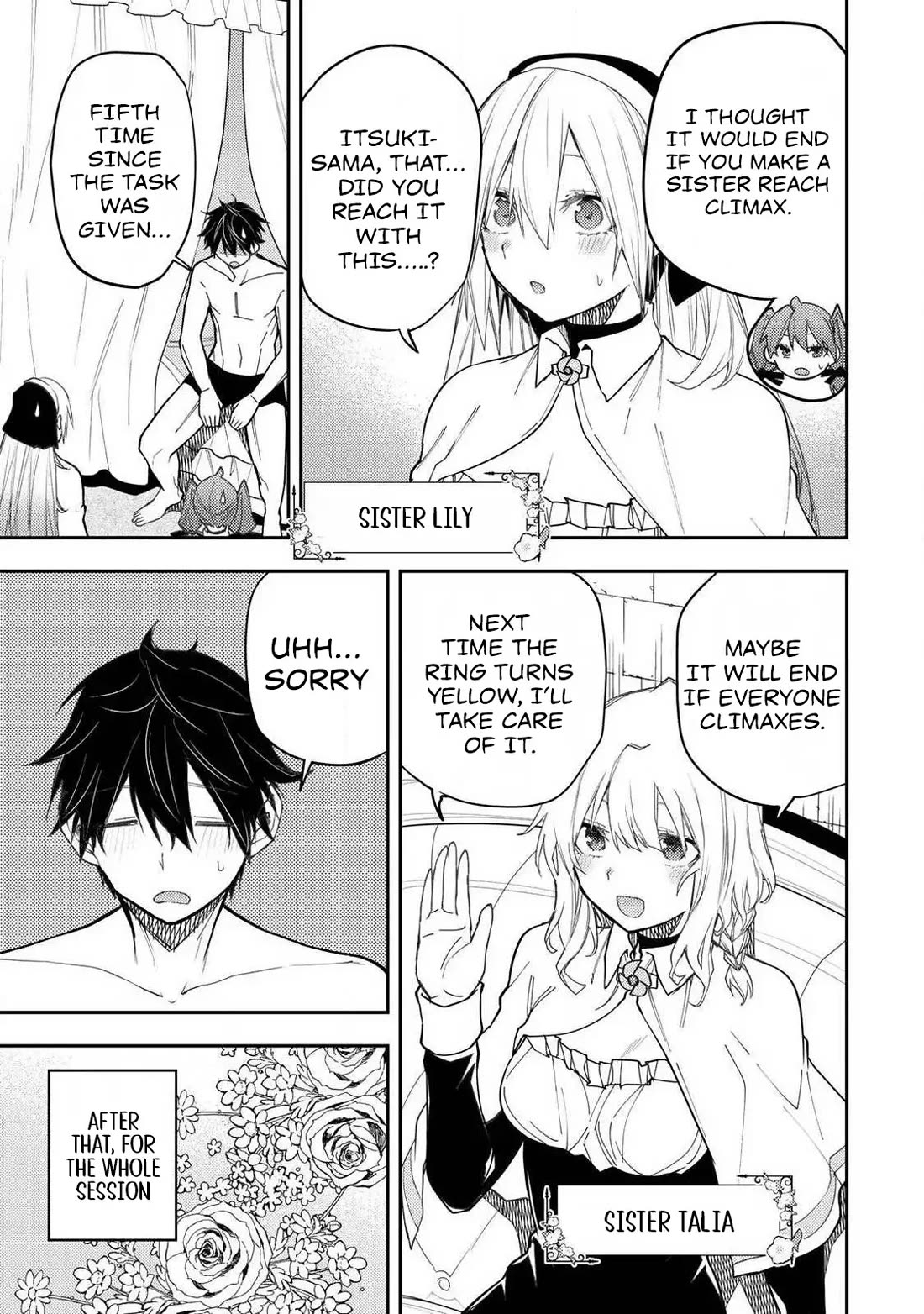 Doing Secret Things with the Holy Maidens Chapter 64 page 4 - Chapter 64
