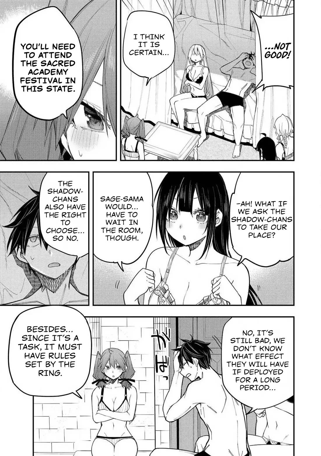 Doing Secret Things with the Holy Maidens Chapter 64 page 6 - Chapter 64