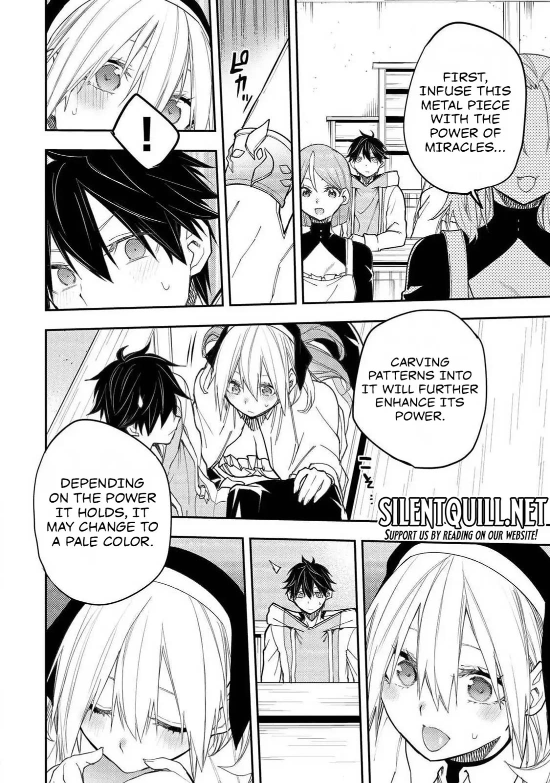 Doing Secret Things with the Holy Maidens Chapter 64 page 9 - Chapter 64